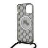 Karl Lagerfeld IML Monogram Crossbody K&CH Heads MagSafe tok iPhone 15-höz, fekete - 2. kép