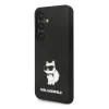 Karl Lagerfeld Liquid Silicone Choupette NFT tok Samsung Galaxy S24 fekete - 0. kép