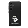 Karl Lagerfeld Liquid Silicone Choupette NFT tok Samsung Galaxy S24 fekete - 1. kép