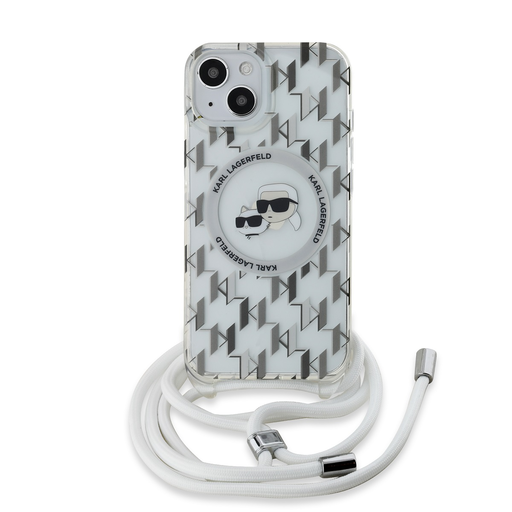 Karl Lagerfeld IML Monogram Crossbody K&CH Heads MagSafe tok iPhone 13 Karl Lagerfeld IML Monogram Crossbody K&CH Heads MagSafe tok iPhone 13