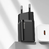Baseus TZCCSUP-L02 Super Si Gyors Töltő USB-C 25W + Adatkábel USB-C to USB-C 1m Fehér - 3. kép