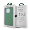 Lacoste Iconic Petit Pique Szövött Logós MagSafe tok iPhone 15 Pro-hoz Zöld - 4. kép