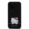 Hello Kitty Liquid Silicone Daydreaming Logo tok iPhone 12/12 Pro fekete - 1. kép