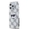 Karl Lagerfeld IML Electroplated Choupette Head tok iPhone 15 Pro-hoz Átlátszó - 1. kép