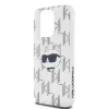 Karl Lagerfeld IML Electroplated Choupette Head tok iPhone 15 Pro-hoz Átlátszó - 2. kép