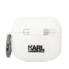 Karl Lagerfeld 3D Logo NFT Karl Head Szilikon Tok AirPods 3 Fehér - 0. kép