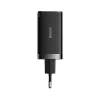 Baseus CCGP120201 GaN5 Pro Gyors Töltő USB-A + 2x USB-C 65W Fekete - 2. kép