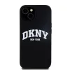 DKNY Liquid Silicone Arch Logo MagSafe tok iPhone 11 fekete - 0. kép