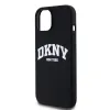 DKNY Liquid Silicone Arch Logo MagSafe tok iPhone 11 fekete - 2. kép