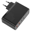 Baseus CCGAN2P-L01 GaN2 Pro Gyors Töltő 2xUSB + 2xUSB-C 100W Fekete - 3. kép