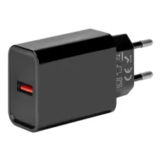 OBAL:ME Hálózati USB töltő adapter 18W Fekete