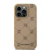 Karl Lagerfeld PU Karl Heads Pattern MagSafe tok iPhone 15 Pro Beige - 0. kép