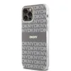 DKNY PC/TPU Repeat Pattern Tonal Stripe Magsafe tok iPhone 12/12 Pro Beige - 1. kép