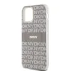 DKNY PC/TPU Repeat Pattern Tonal Stripe Magsafe tok iPhone 12/12 Pro Beige - 2. kép