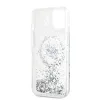 Karl Lagerfeld Liquid Glitter Choupette Head MagSafe tok iPhone 15-höz átlátszó - 3. kép