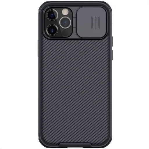 Nillkin CamShield PRO Mágneses Tok Apple iPhone 12 Pro Max 6.7 Fekete Nillkin CamShield PRO Mágneses Tok Apple iPhone 12 Pro Max 6.7 Fekete