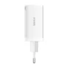 Baseus CCGP120202 GaN5 Pro Gyorstöltő USB-A + 2x USB-C 65W Fehér - 2. kép