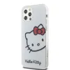 Hello Kitty IML Head Logo tok iPhone 12/12 Pro Fehér - 0. kép