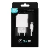 OBAL:ME fali töltő USB-A 10W + USB-A/Lightning Kábel 1m Fehér - 0. kép