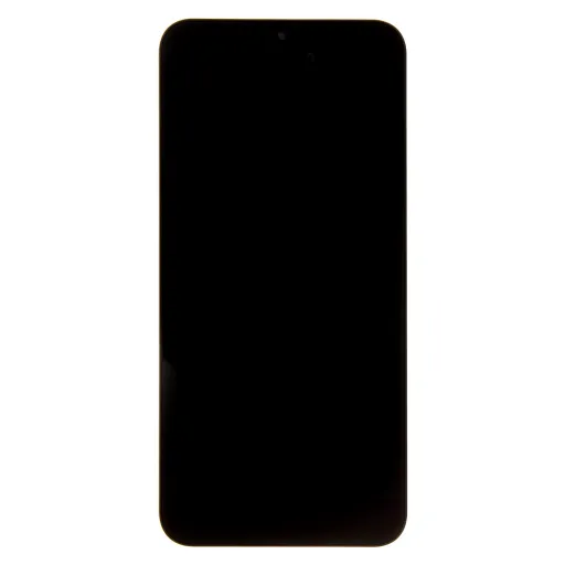 LCD kijelző + Érintőegység + Előlap Samsung A256B Galaxy A25 Fekete (Szervizcsomag)