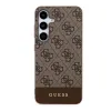 Guess PU 4G Stripe tok Samsung Galaxy S24+ Barna tok - 1. kép