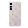 Guess PU Bőr 4G Színes Gyűrű MagSafe Tok Samsung Galaxy S24 Pink - 1. kép