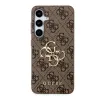 Guess PU 4G Metal Logo tok Samsung Galaxy S24+ Barna - 1. kép