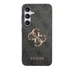 Guess PU 4G Metal Logo tok Samsung Galaxy S24+ Szürke - 1. kép