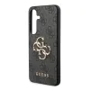 Guess PU 4G Metal Logo tok Samsung Galaxy S24+ Szürke - 3. kép