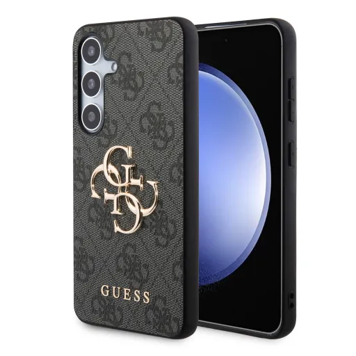 Guess PU 4G Metal Logo tok Samsung Galaxy S24+ Szürke Guess PU 4G Metal Logo tok Samsung Galaxy S24+ Szürke
