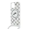 Karl Lagerfeld IML Monogram Crossbody K&CH Heads MagSafe iPhone 15 tok - 1. kép