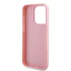 Guess PU bőrtok Iridescent Metal Script iPhone 15 Pro Max Pink tok - 4. kép