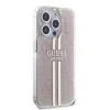 Guess IML 4G Arany Csíkos tok iPhone 15 Pro Max Pink - 2. kép