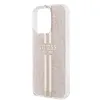 Guess IML 4G Arany Csíkos tok iPhone 15 Pro Max Pink - 3. kép