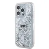 Karl Lagerfeld Liquid Glitter Karl Fej MagSafe tok iPhone 15 Pro átlátszó - 1. kép