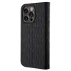 Karl Lagerfeld PU Saffiano Monogram Fliptok iPhone 13 Pro Fekete - 0. kép