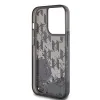 Karl Lagerfeld Liquid Glitter Monogram Gradient tok iPhone 14 Pro-hoz, Fekete - 3. kép