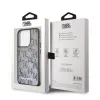 Karl Lagerfeld Liquid Glitter Monogram Gradient tok iPhone 14 Pro-hoz, Fekete - 4. kép