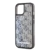 Karl Lagerfeld Liquid Glitter Monogram Árnyalatos Tok iPhone 14 Fekete - 2. kép