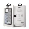 Karl Lagerfeld Liquid Glitter Monogram Árnyalatos Tok iPhone 14 Fekete - 4. kép