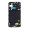 LCD kijelző + Érintőpanel Samsung A405 Galaxy A40 Fekete (Service Pack) - 0. kép