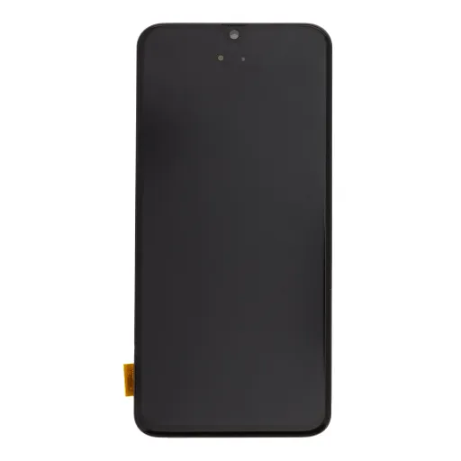 LCD kijelző + Érintőpanel Samsung A405 Galaxy A40 Fekete (Service Pack)