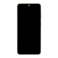 LCD kijelző + Érintőegység + Előlapi burkolat Samsung G980/G981 Galaxy S20 Cosmic Gray tok