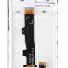 Motorola E7/E7i Power LCD kijelző + érintőegység + előlapi burkolat (Szervíz csomag) - 0. kép