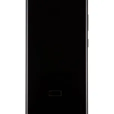 LCD kijelző + Érintőegység + Előlap Samsung G988 Galaxy S20 Ultra Kozmikus Fekete (Szerviz Csomag)