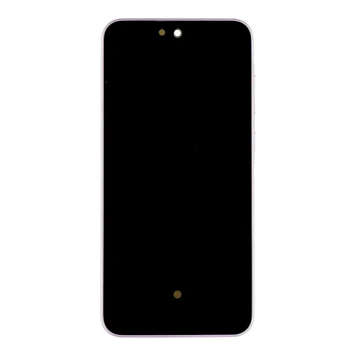 LCD kijelző + Érintőképernyő egység + Előlap Samsung A356B Galaxy A35 5G Levendula (Szervíz csomag)