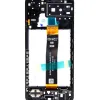 LCD kijelző + Érintő egység Samsung A136 Galaxy A13 5G Fekete (Service Pack) - 0. kép