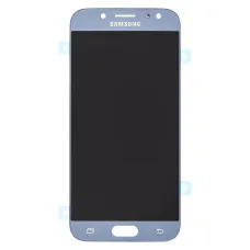 LCD kijelző + Érintőegység Samsung J530 Galaxy J5 2017 Ezüst (Szerviz Csomag)