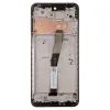 LCD Kijelző + Érintőegység + Előlap a Xiaomi Redmi Note 9 Pro-hoz Fekete (Szerviz csomag) - 0. kép