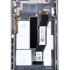 LCD kijelző + érintő egység + előlapi borítás Xiaomi Mi 10T/Mi 10T Pro fekete (Szervíz csomag) - 0. kép